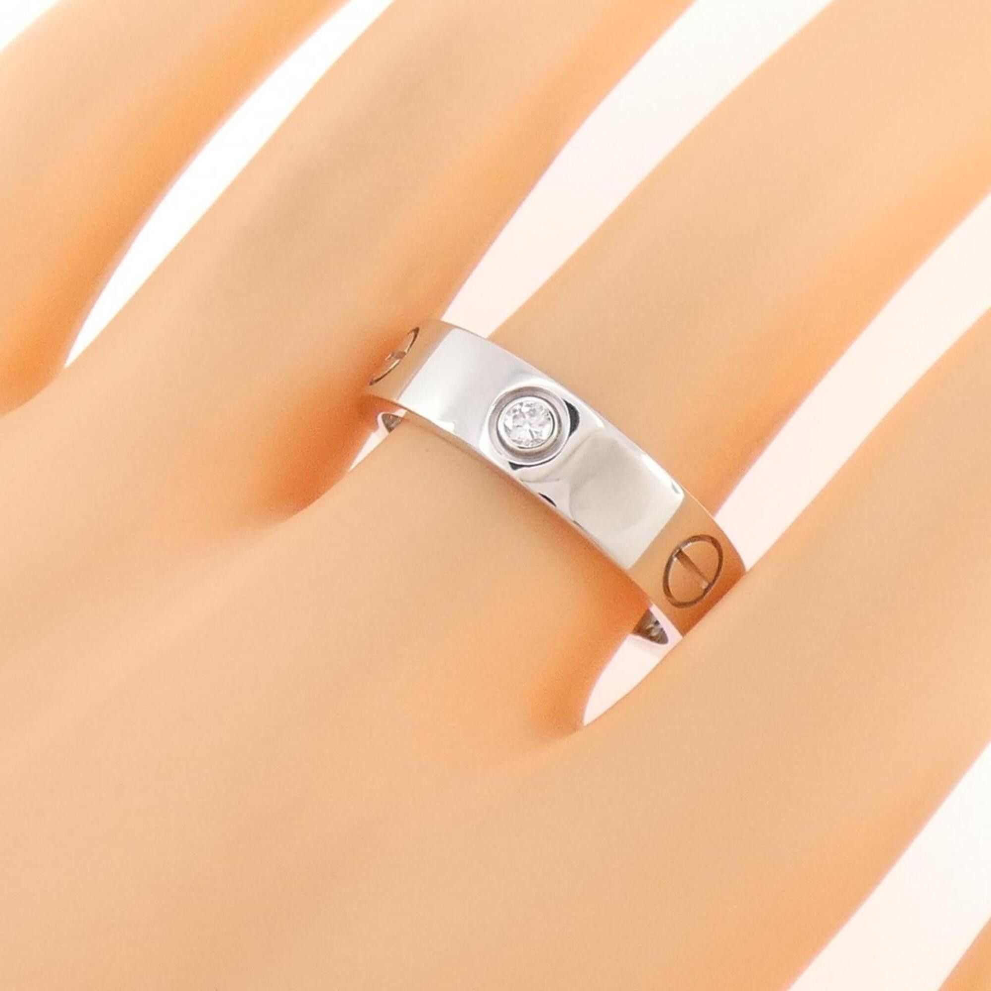Cartier Cartier Love Half-Diamond Ring Size ONE SIZE - 4 Thumbnail