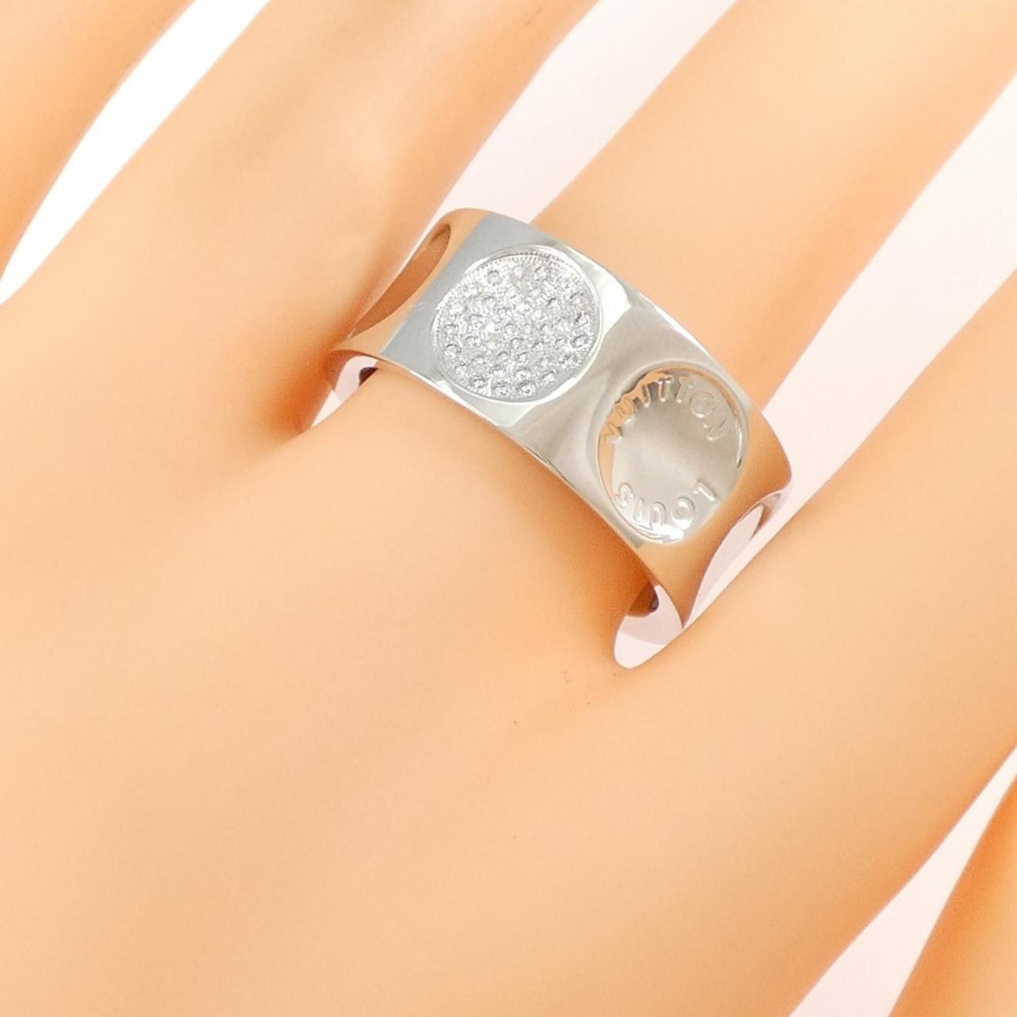 Louis Vuitton Louis Vuitton Petite Bague Empreinte Ring Size ONE SIZE - 5 Thumbnail