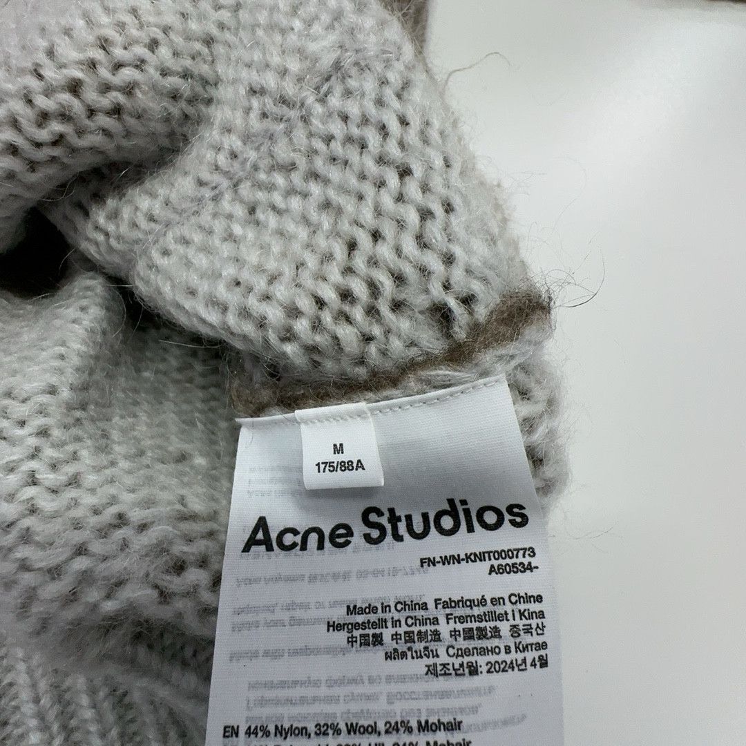 Acne Studios Acne Studios V-Neck Mohair Blend Cardigan Size M Size M / US 6-8 / IT 42-44 - 3 Thumbnail