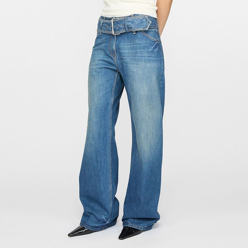 Acne Studios Acne Studios Belted Wide Leg Jeans Size 32 Size 24" / US 00 / IT 34 - 7 Thumbnail
