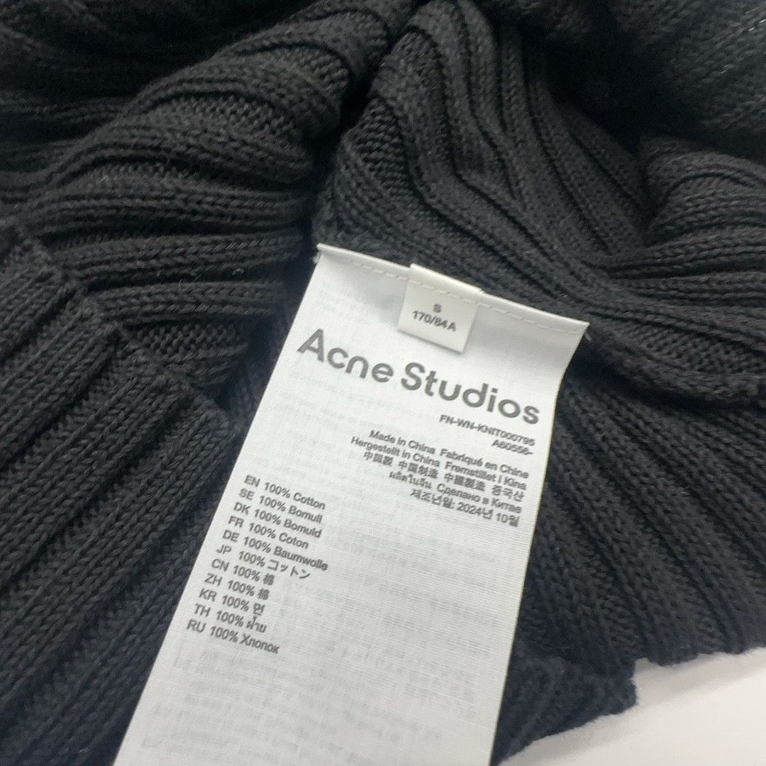 Acne Studios Acne Studios Ribbed Knit Button Up Cardigan Size S Size S / US 4 / IT 40 - 3 Thumbnail