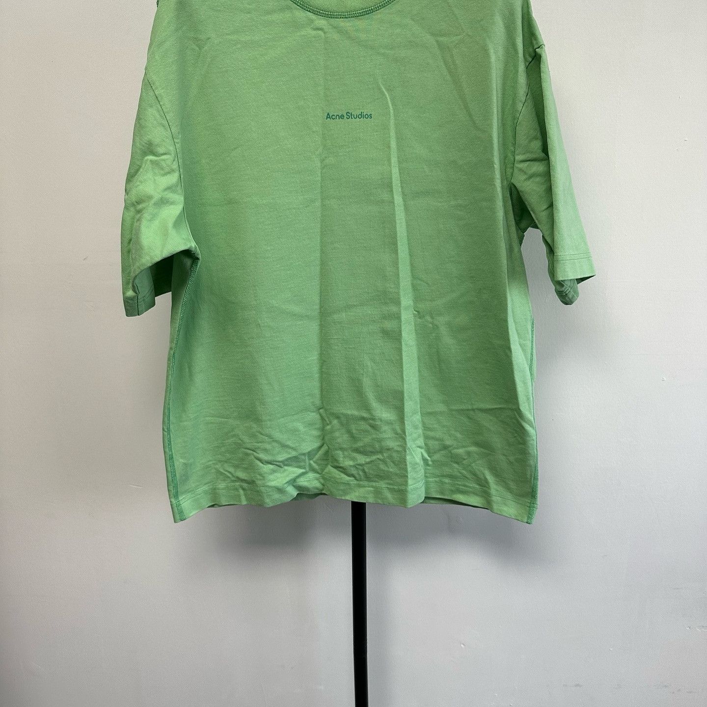 Acne Studios Acne Studios Logo Tee Mint Green Size XS Size US XS / EU 42 / 0 - 5 Thumbnail