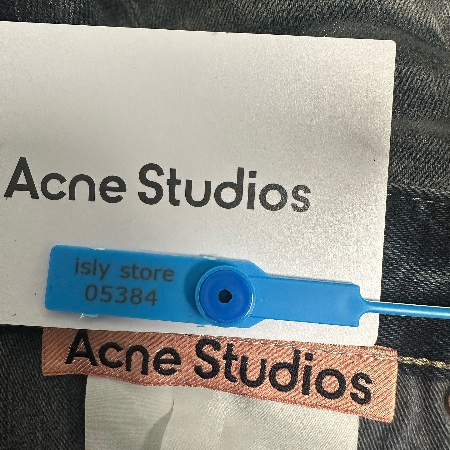 Acne Studios Acne Studios 2006M Glossy Denim Jeans Size 30 Size US 30 / EU 46 - 3 Thumbnail
