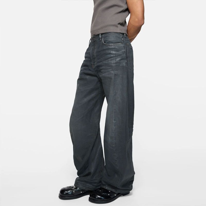 Acne Studios Acne Studios 2006M Glossy Denim Jeans Size 30 Size US 30 / EU 46 - 9 Thumbnail