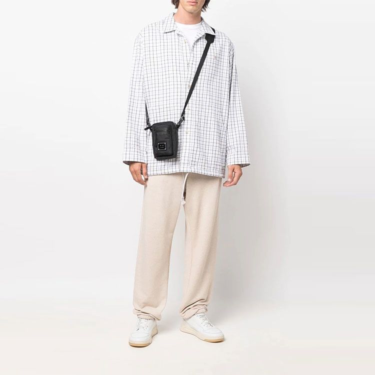 Acne Studios Acne Studios Check Face Patch Shirt Size XS Size US XS / EU 42 / 0 - 7 Thumbnail