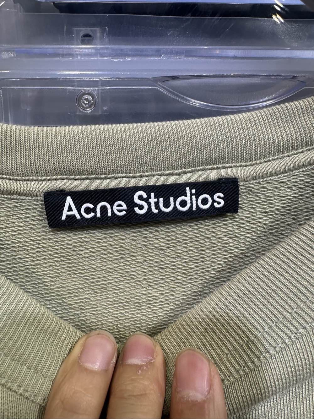 Acne Studios Acne Studios Face Patch Sweatshirt Size S Size US S / EU 44-46 / 1 - 3 Thumbnail