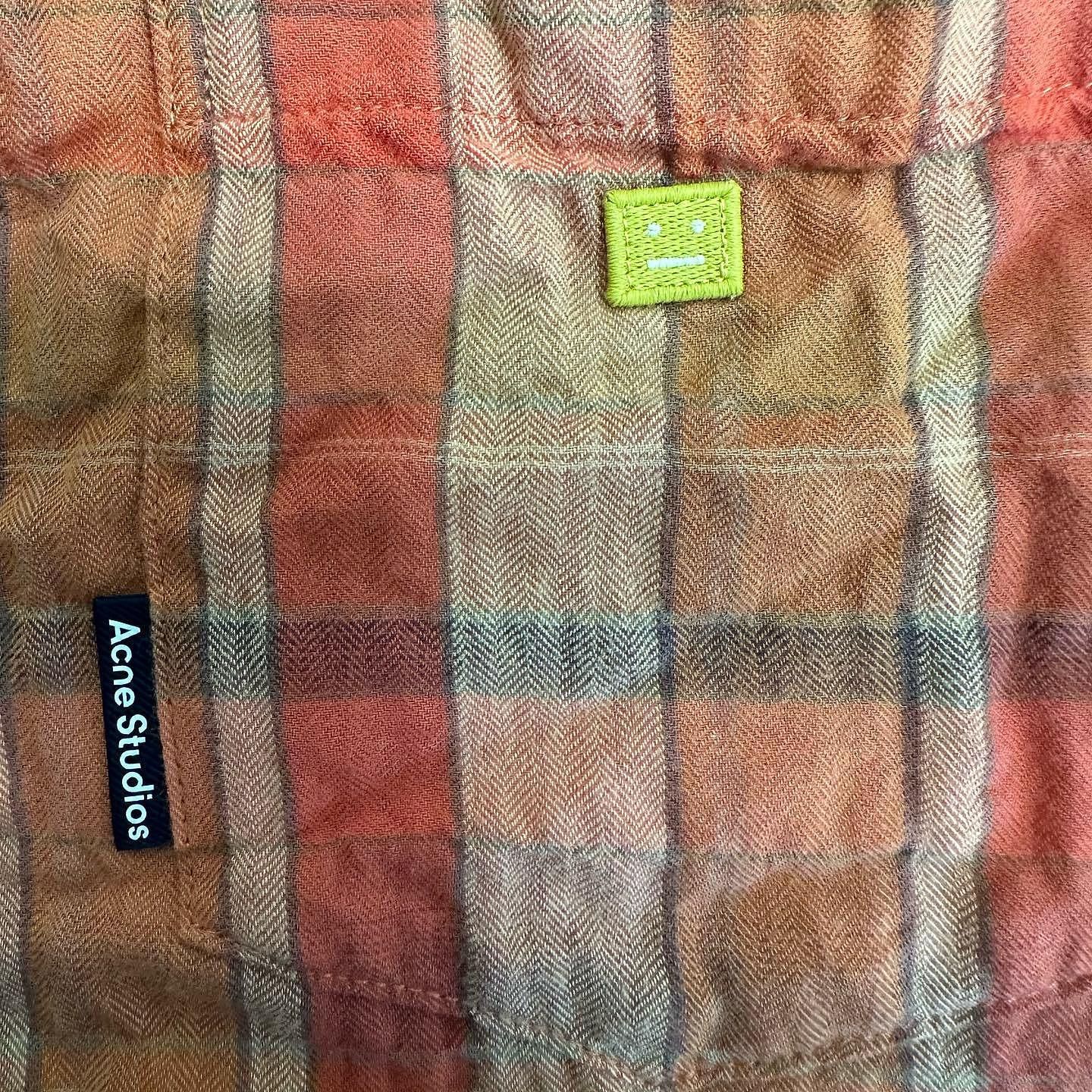 Acne Studios Acne Studios Plaid Button Up Shirt Size M Size US M / EU 48-50 / 2 - 5 Thumbnail