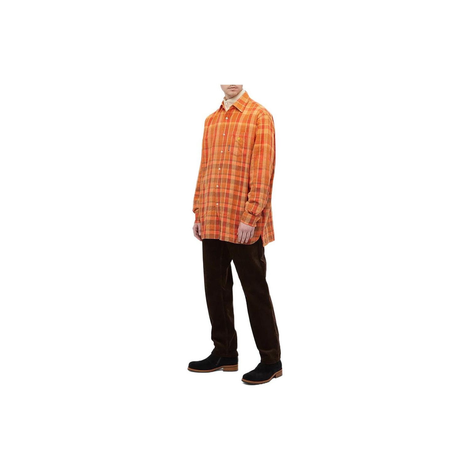 Acne Studios Acne Studios Plaid Button Up Shirt Size M Size US M / EU 48-50 / 2 - 7 Thumbnail