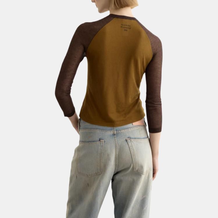 Acne Studios Acne Studios Raglan Long Sleeve Tee Size XS Size XS / US 0-2 / IT 36-38 - 5 Thumbnail