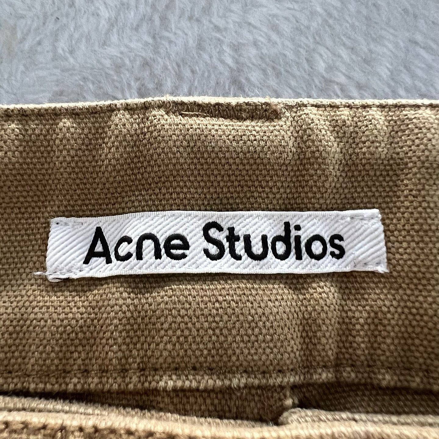 Acne Studios Acne Studios Cotton Cargo Trousers Size 38 Size 26" / US 2 / IT 38 - 3 Thumbnail