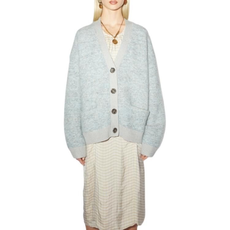 Acne Studios Acne Studios Mohair Blend V-Neck Cardigan Size XXS Size XXS / US 00 / IT 34 - 8 Thumbnail