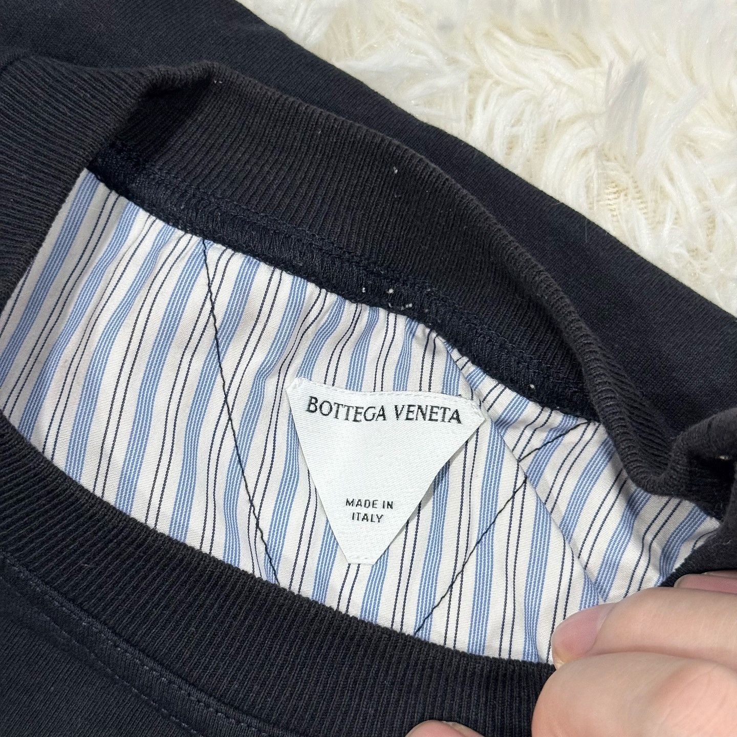 Bottega Veneta Bottega Veneta Cotton T-Shirt Size L Size US L / EU 52-54 / 3 - 3 Thumbnail