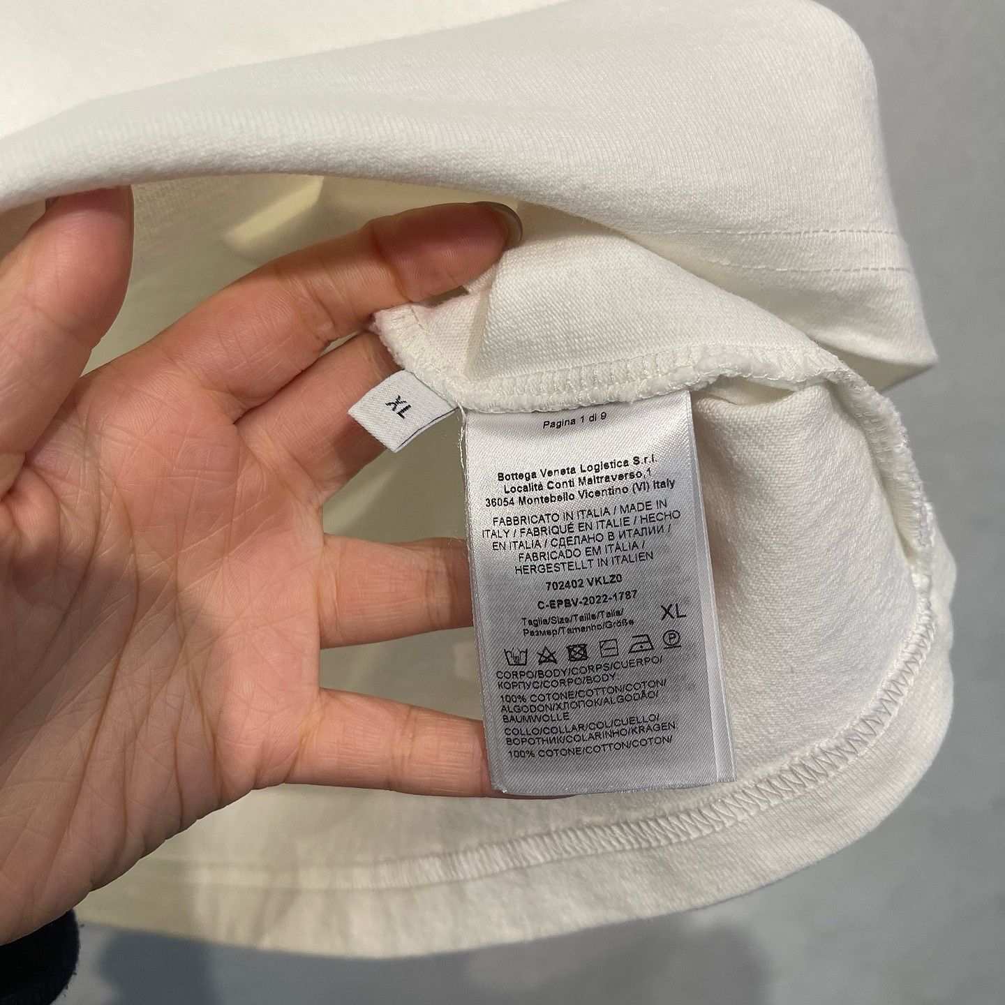 Bottega Veneta Bottega Veneta Pocket T-Shirt White Size XL Size US XL / EU 56 / 4 - 4 Thumbnail