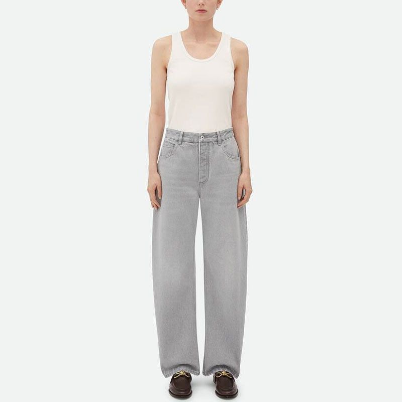 Bottega Veneta Bottega Veneta Grey Denim Jeans Size 40 Size 27" / US 4 / IT 40 - 6 Thumbnail