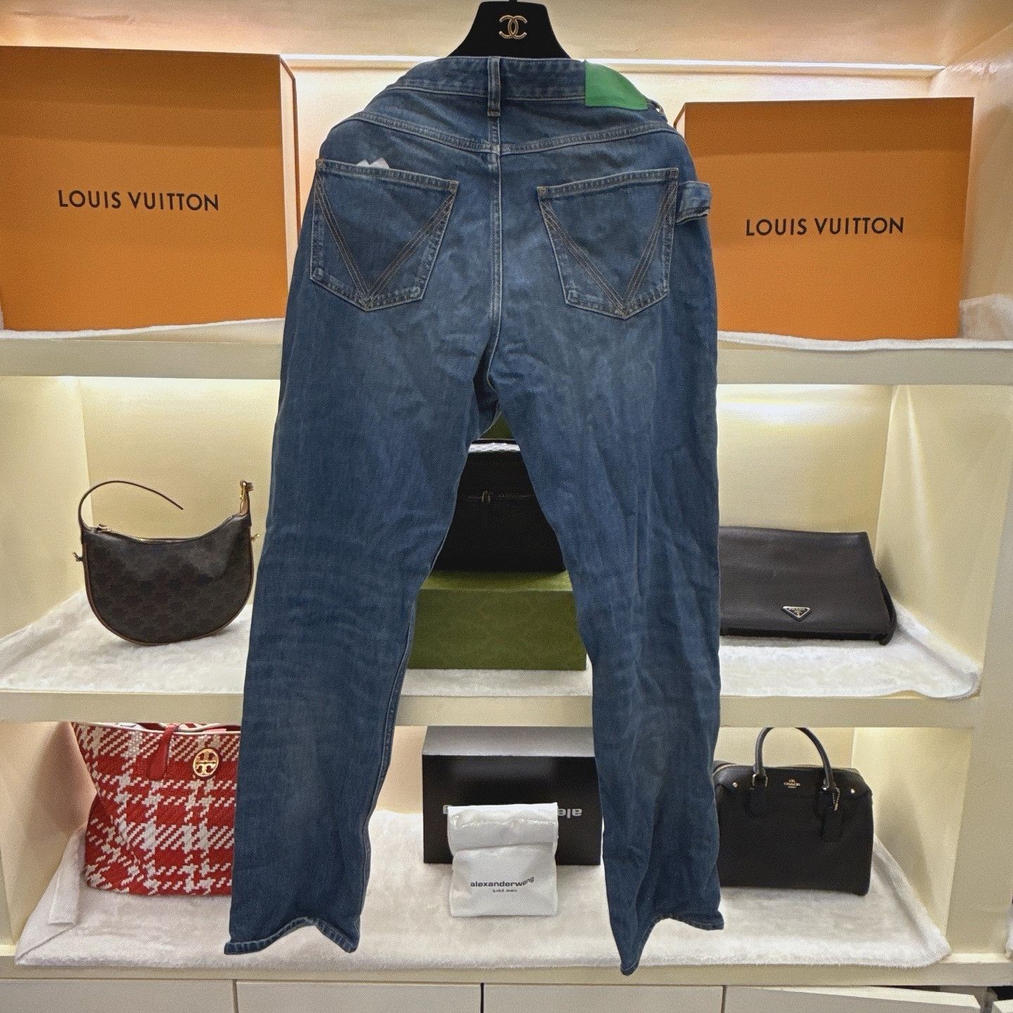 Bottega Veneta Bottega Veneta V-Stitch Straight Leg Jeans Size 32 Size US 32 / EU 48 - 2 Thumbnail