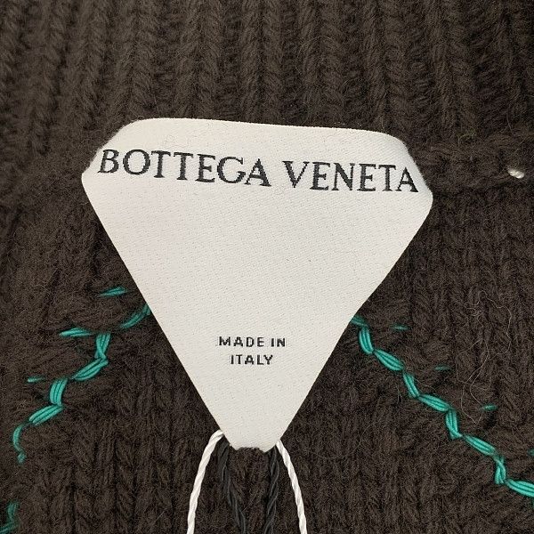 Bottega Veneta Bottega Veneta Argyle V-Neck Sweater Size L Size US L / EU 52-54 / 3 - 3 Thumbnail