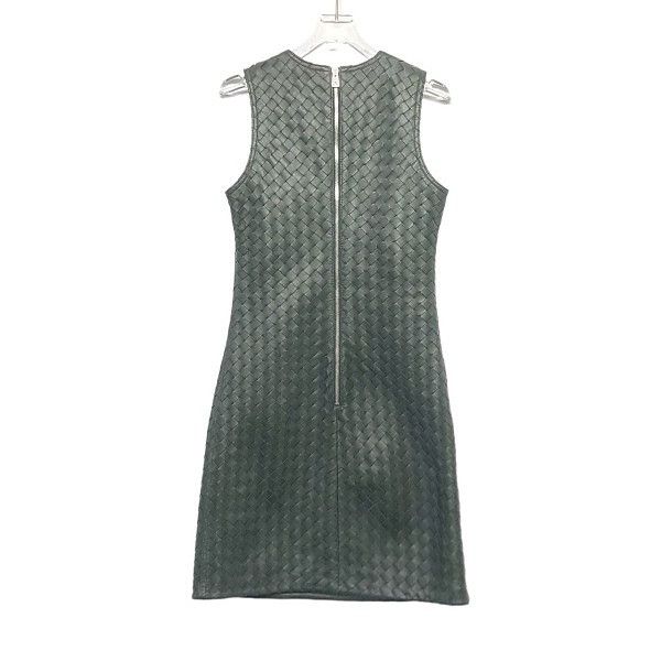 Bottega Veneta Bottega Veneta Woven Lambskin Mini Dress Size 36 Size XS / US 0-2 / IT 36-38 - 2 Thumbnail