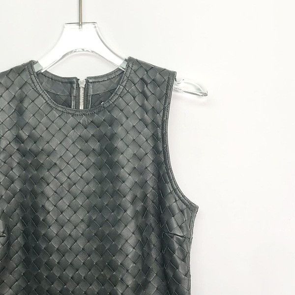 Bottega Veneta Bottega Veneta Woven Lambskin Mini Dress Size 36 Size XS / US 0-2 / IT 36-38 - 5 Thumbnail