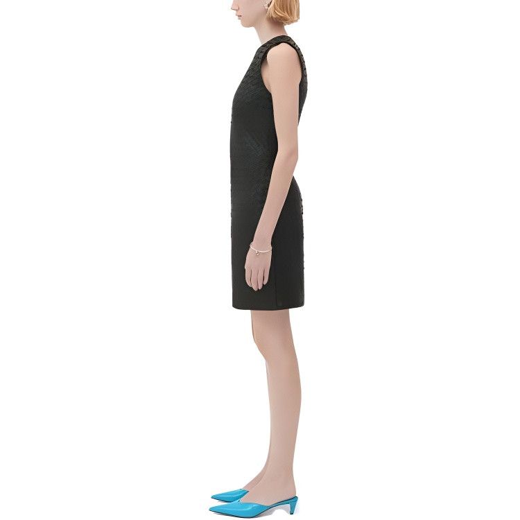 Bottega Veneta Bottega Veneta Woven Lambskin Mini Dress Size 36 Size XS / US 0-2 / IT 36-38 - 11 Thumbnail