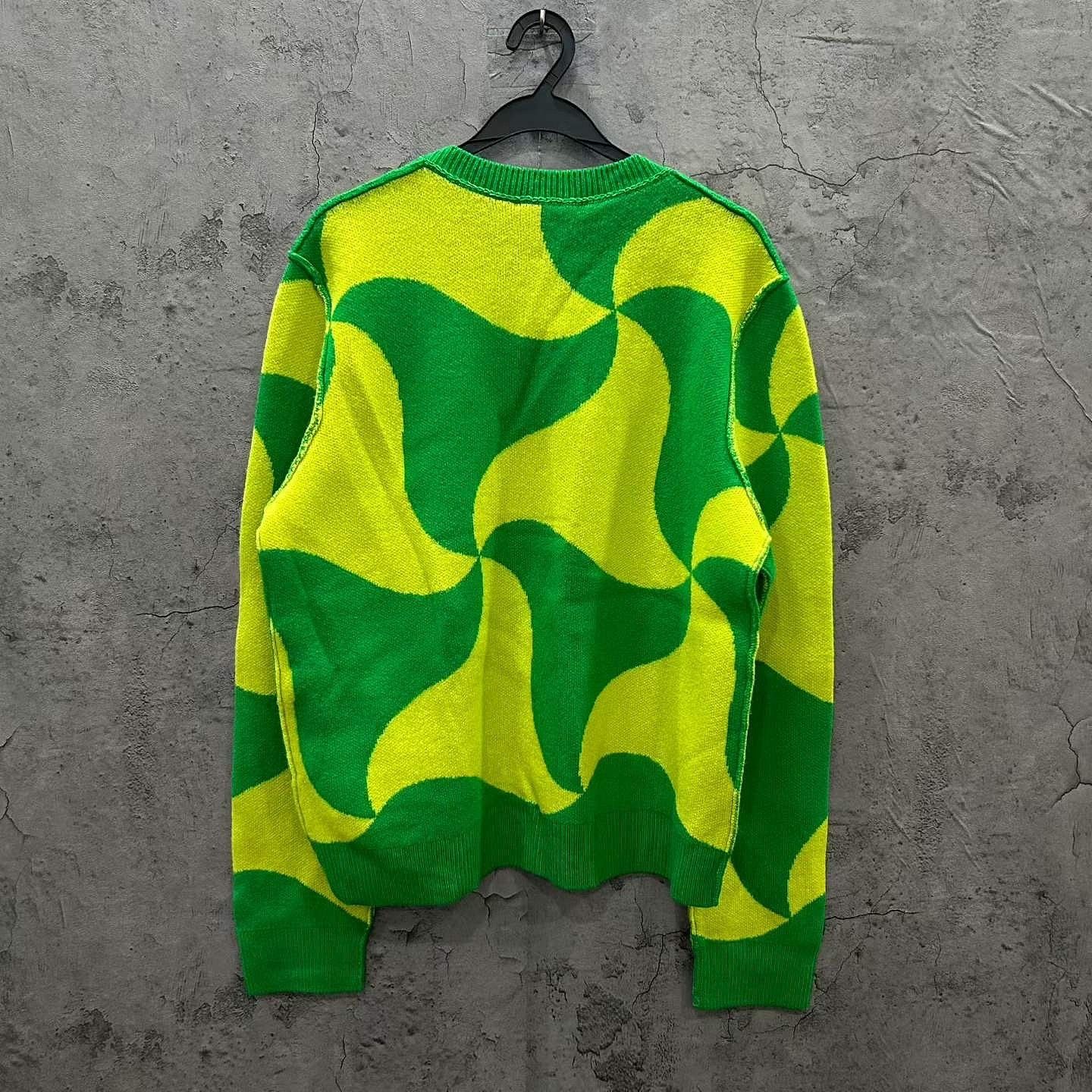 Bottega Veneta Bottega Veneta Abstract Pattern Sweater Size L Size US L / EU 52-54 / 3 - 2 Thumbnail
