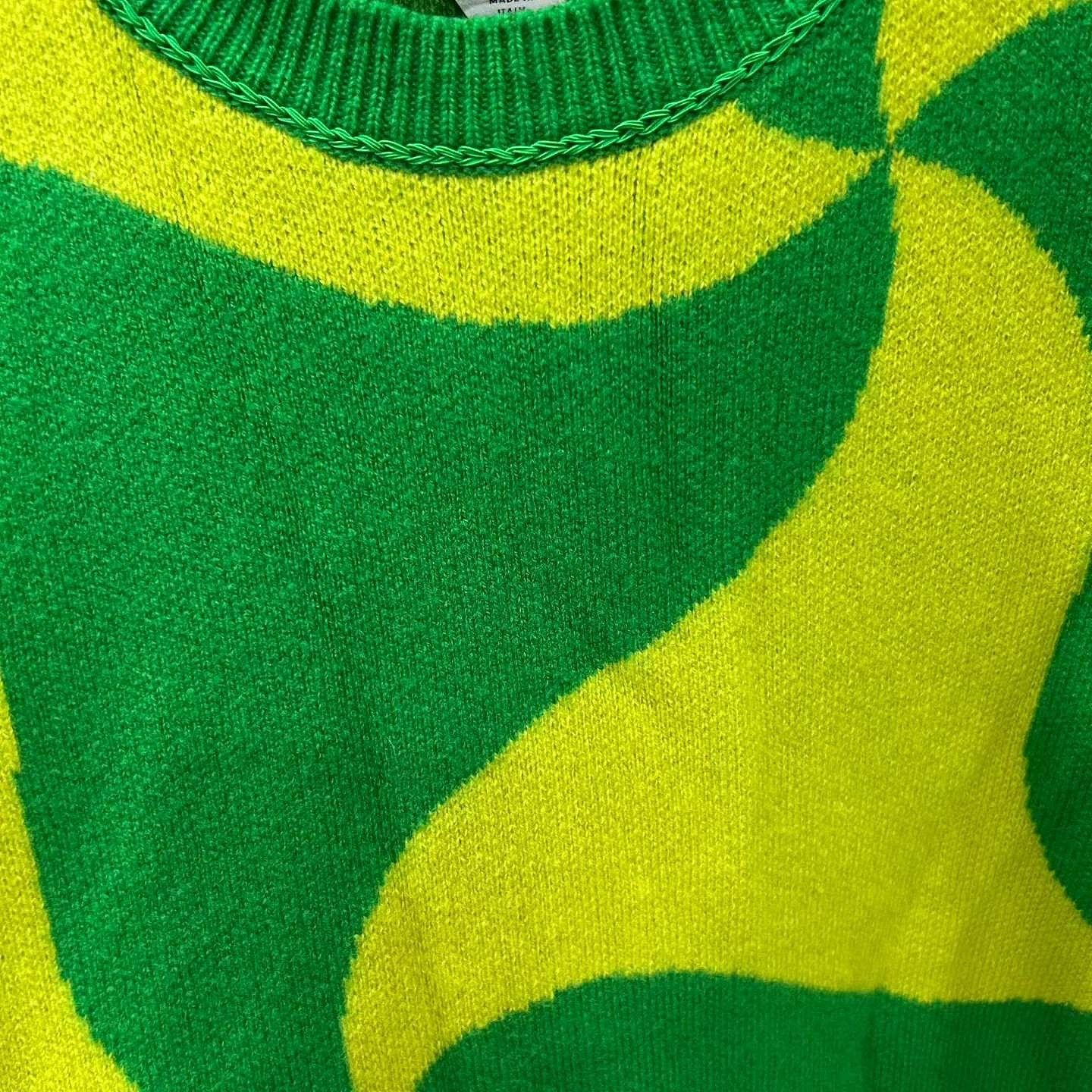 Bottega Veneta Bottega Veneta Abstract Pattern Sweater Size L Size US L / EU 52-54 / 3 - 6 Thumbnail