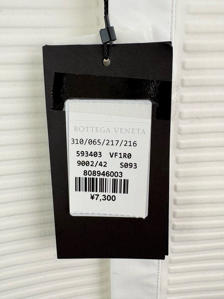Bottega Veneta Bottega Veneta Pleated Bib Shirt Size L Size US XS / EU 42 / 0 - 5 Thumbnail