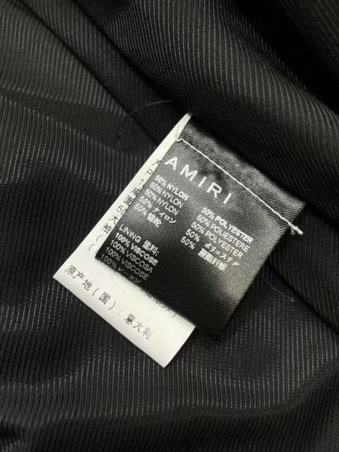 Amiri AMIRI Crinkle Nylon Bomber Jacket Size M Size US M / EU 48-50 / 2 - 4 Thumbnail
