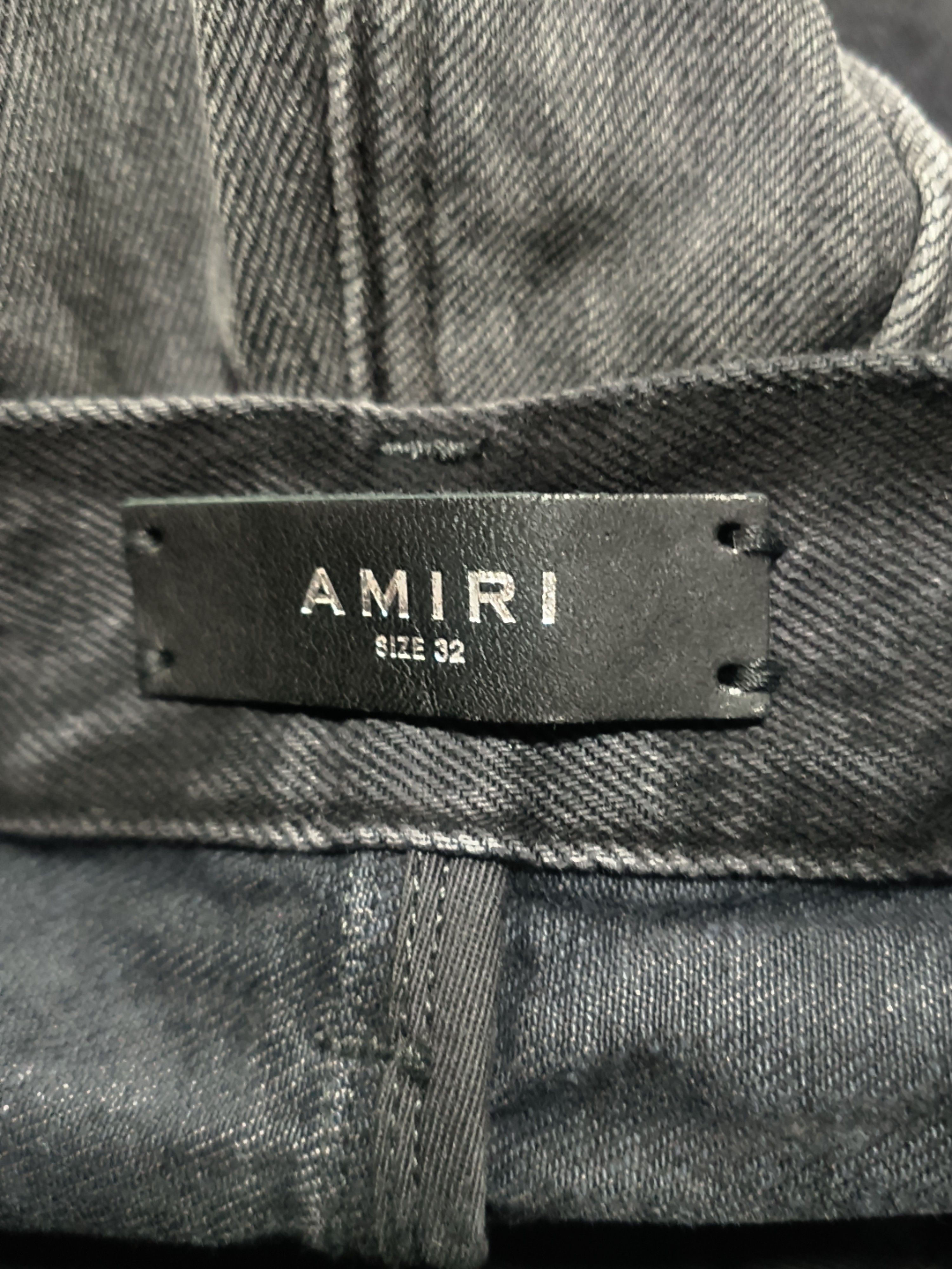 Amiri Amiri Hockey Logo Straight Jeans Size 32 Size US 32 / EU 48 - 3 Thumbnail