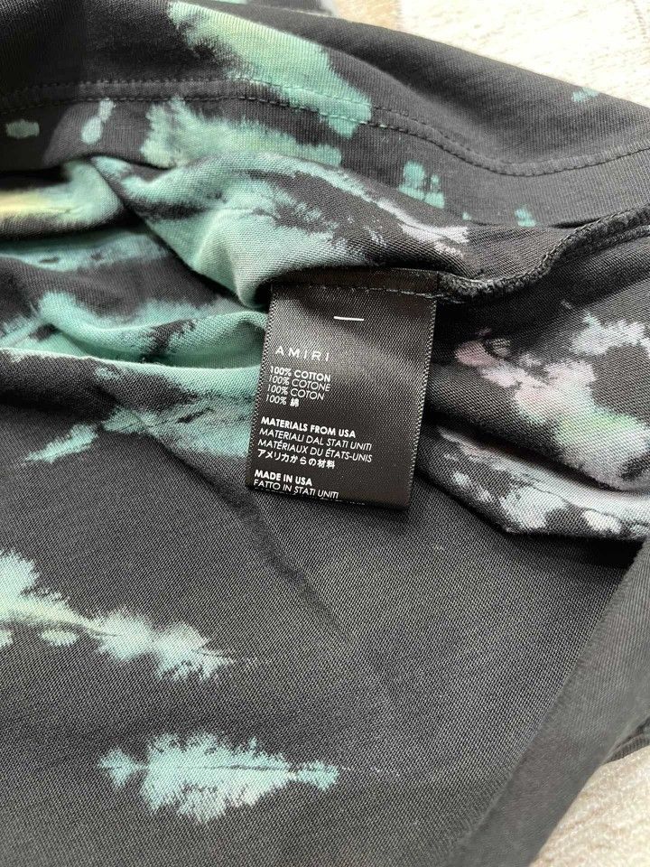 Amiri AMIRI Wild Ones Tie-Dye T-Shirt Size S Size US S / EU 44-46 / 1 - 4 Thumbnail