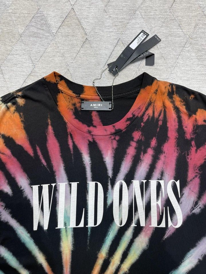 Amiri AMIRI Wild Ones Tie-Dye T-Shirt Size S Size US S / EU 44-46 / 1 - 5 Thumbnail