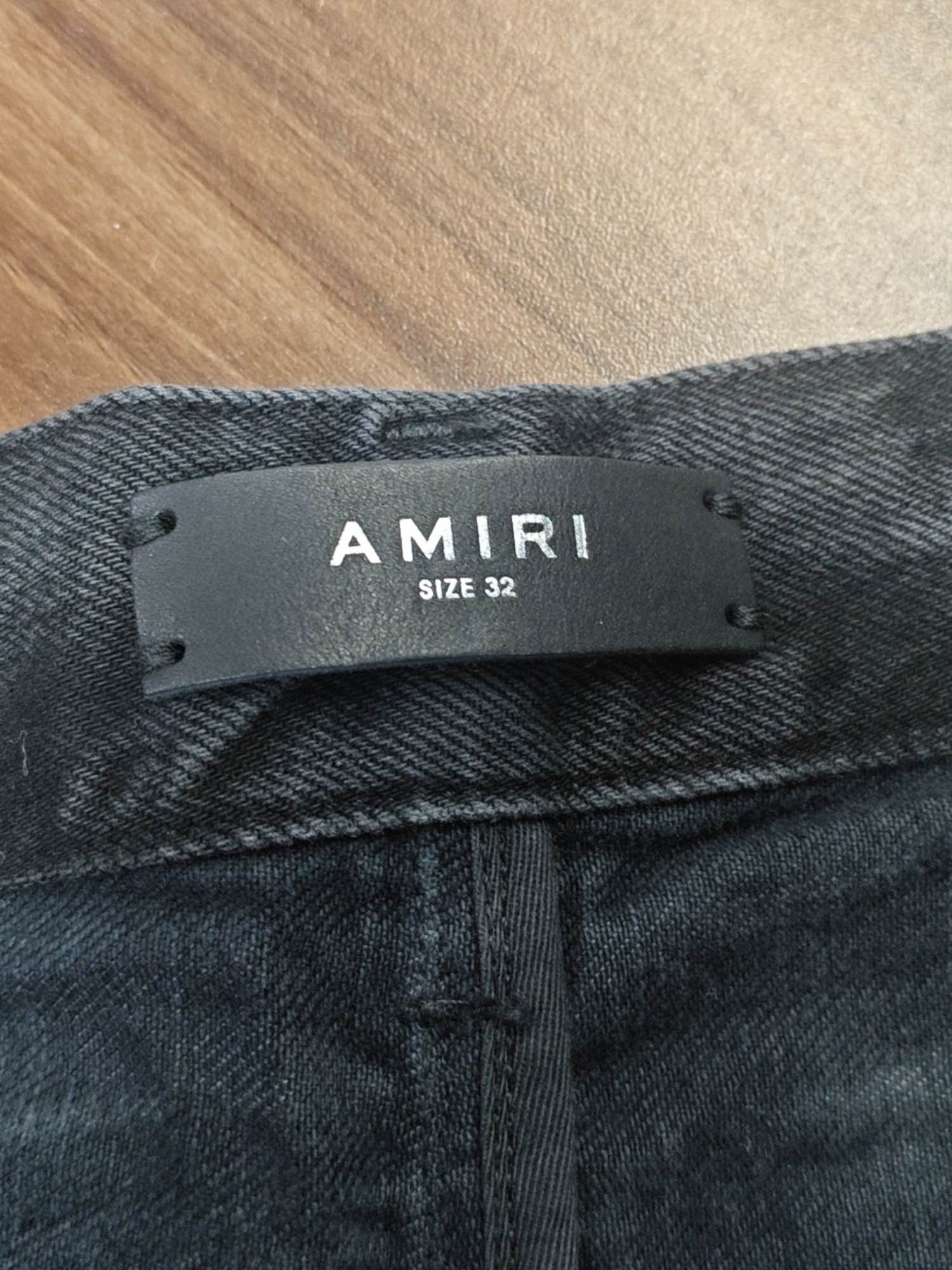 Amiri AMIRI Logo Applique Straight Jeans Size 32 Size US 32 / EU 48 - 3 Thumbnail