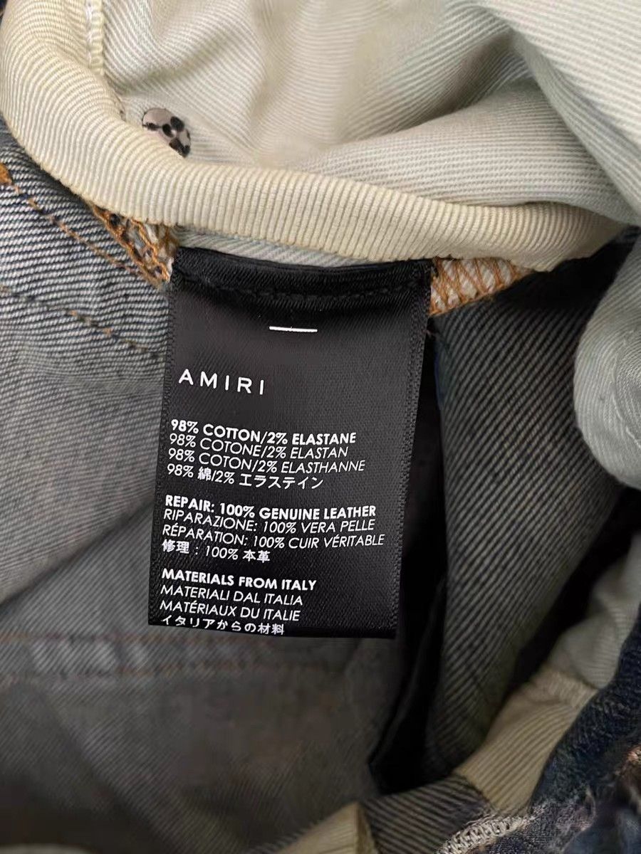 Amiri AMIRI Mx1 Distressed Jeans Size 32 Size US 32 / EU 48 - 4 Thumbnail