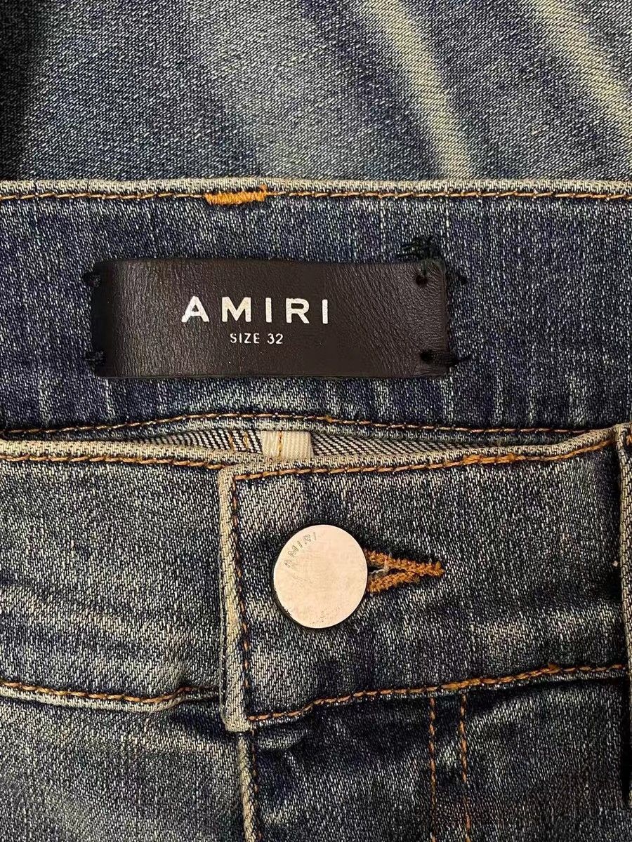 Amiri AMIRI Mx1 Distressed Jeans Size 32 Size US 32 / EU 48 - 3 Thumbnail