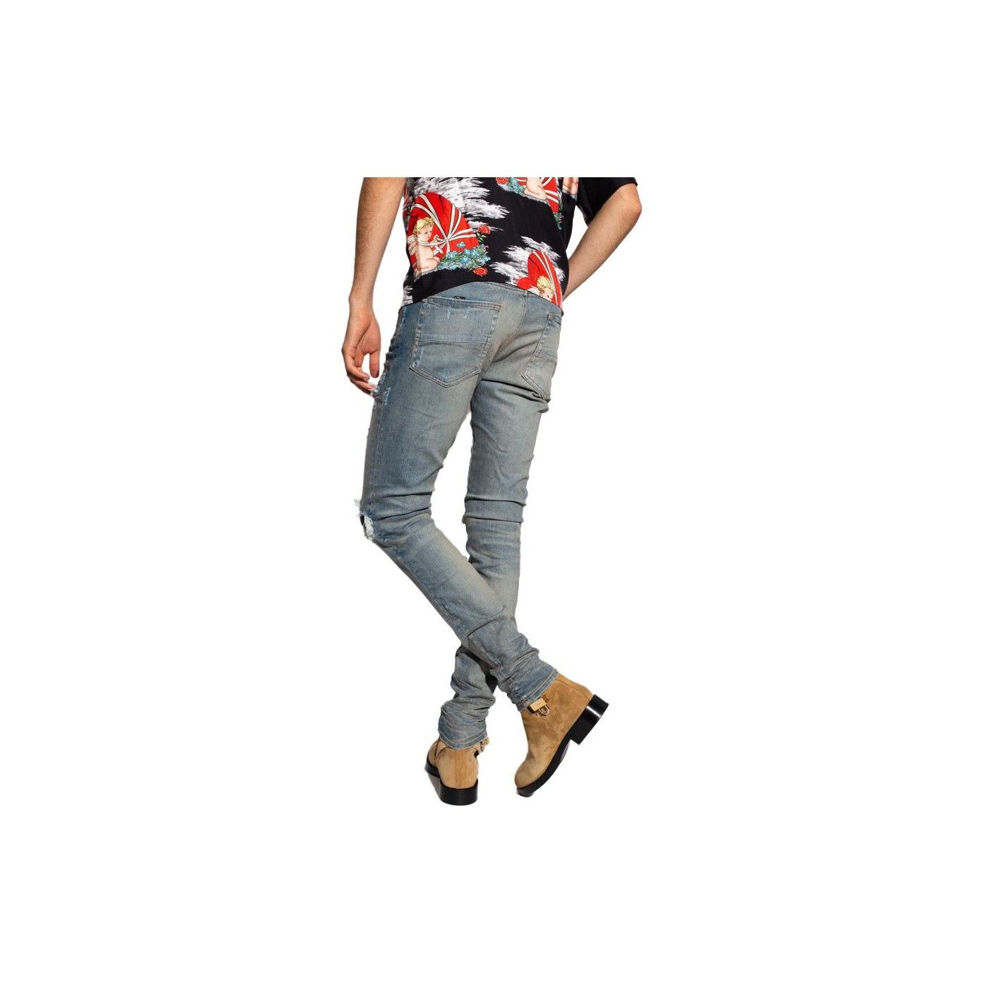 Amiri AMIRI Mx1 Distressed Jeans Size 32 Size US 32 / EU 48 - 10 Thumbnail