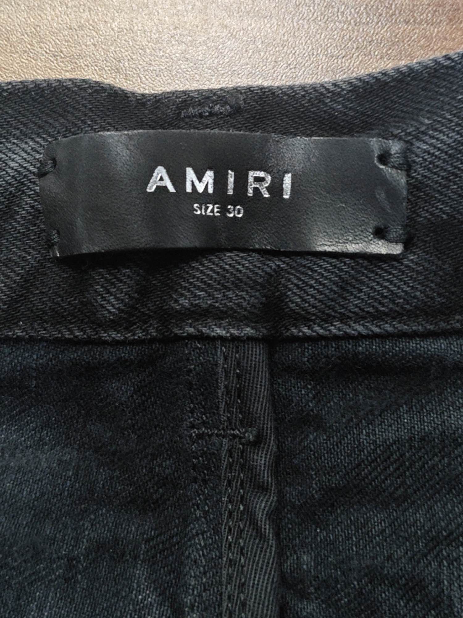Amiri AMIRI Hockey Logo Straight Jeans Size 30 Size US 30 / EU 46 - 3 Thumbnail