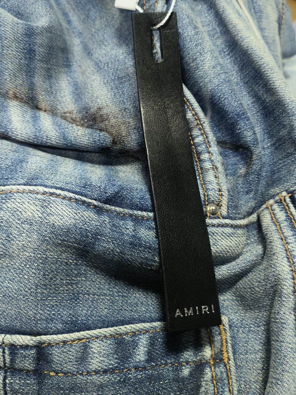Amiri Amiri Letter Patch Distressed Jeans Size 34 Size US 34 / EU 50 - 5 Thumbnail