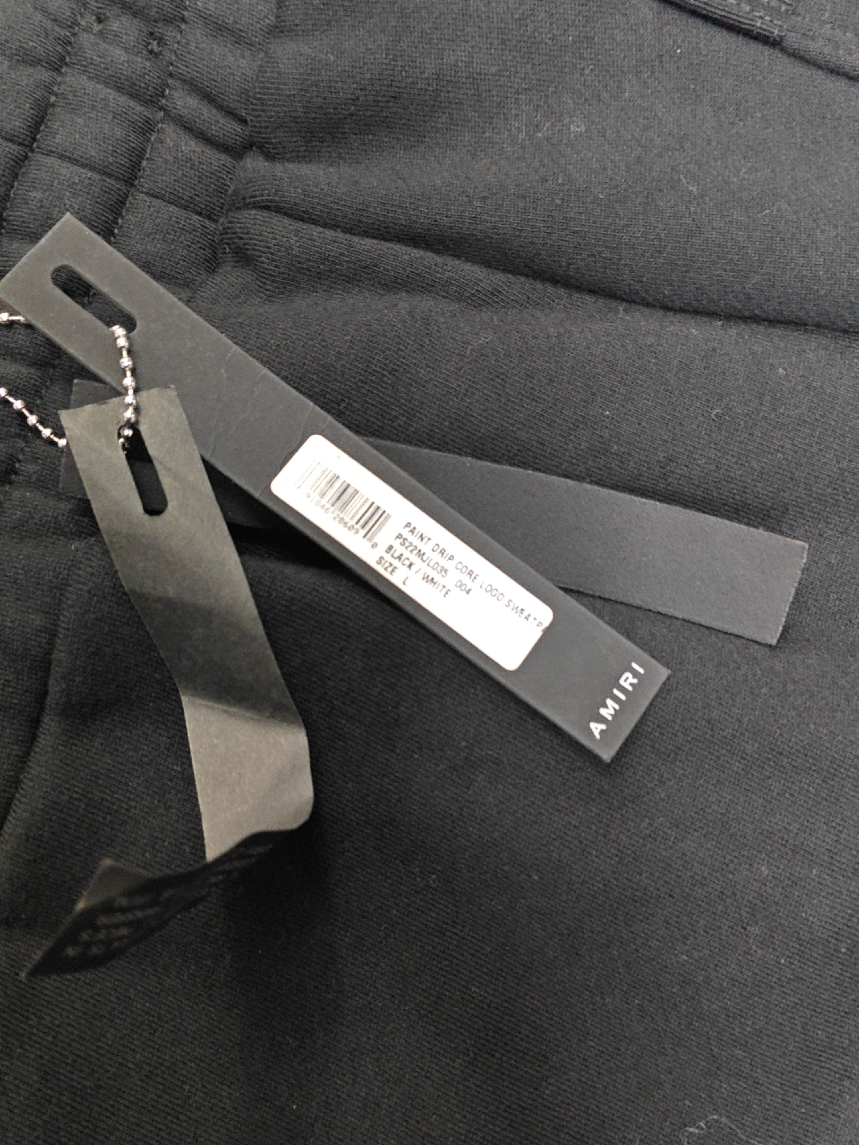 Amiri AMIRI Paint Drip Logo Sweatpants Size L Size US 34 / EU 50 - 5 Thumbnail