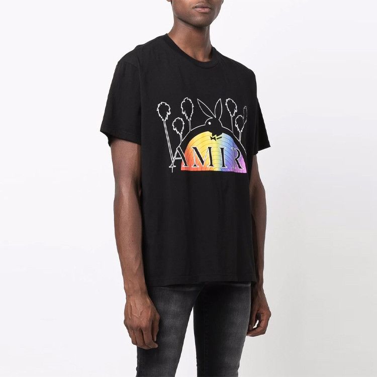 Amiri AMIRI x Playboy Rainbow Logo T-Shirt Size L Size US L / EU 52-54 / 3 - 7 Thumbnail