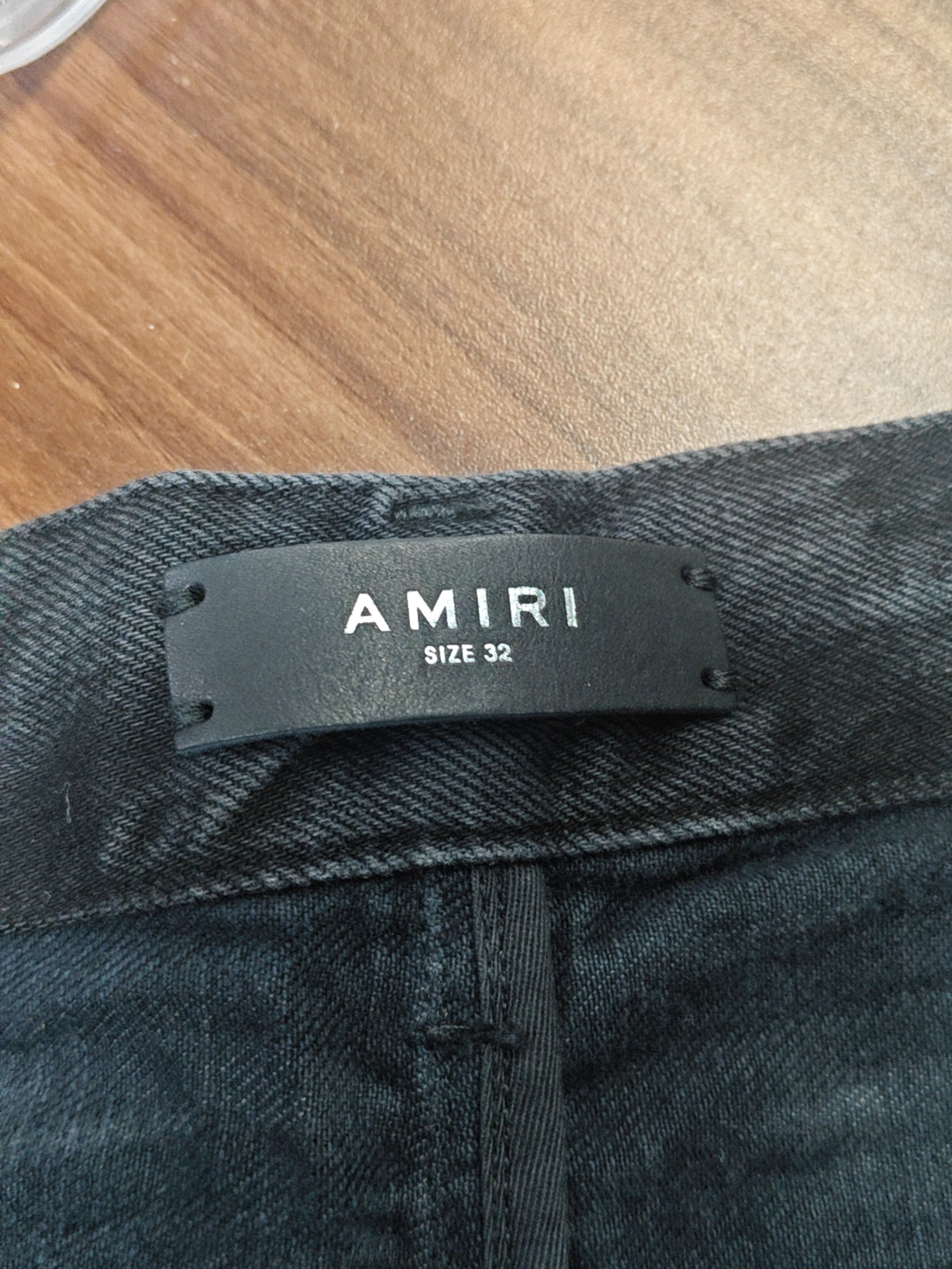 Amiri AMIRI Hockey Logo Straight Jeans Size 32 Size US 32 / EU 48 - 3 Thumbnail