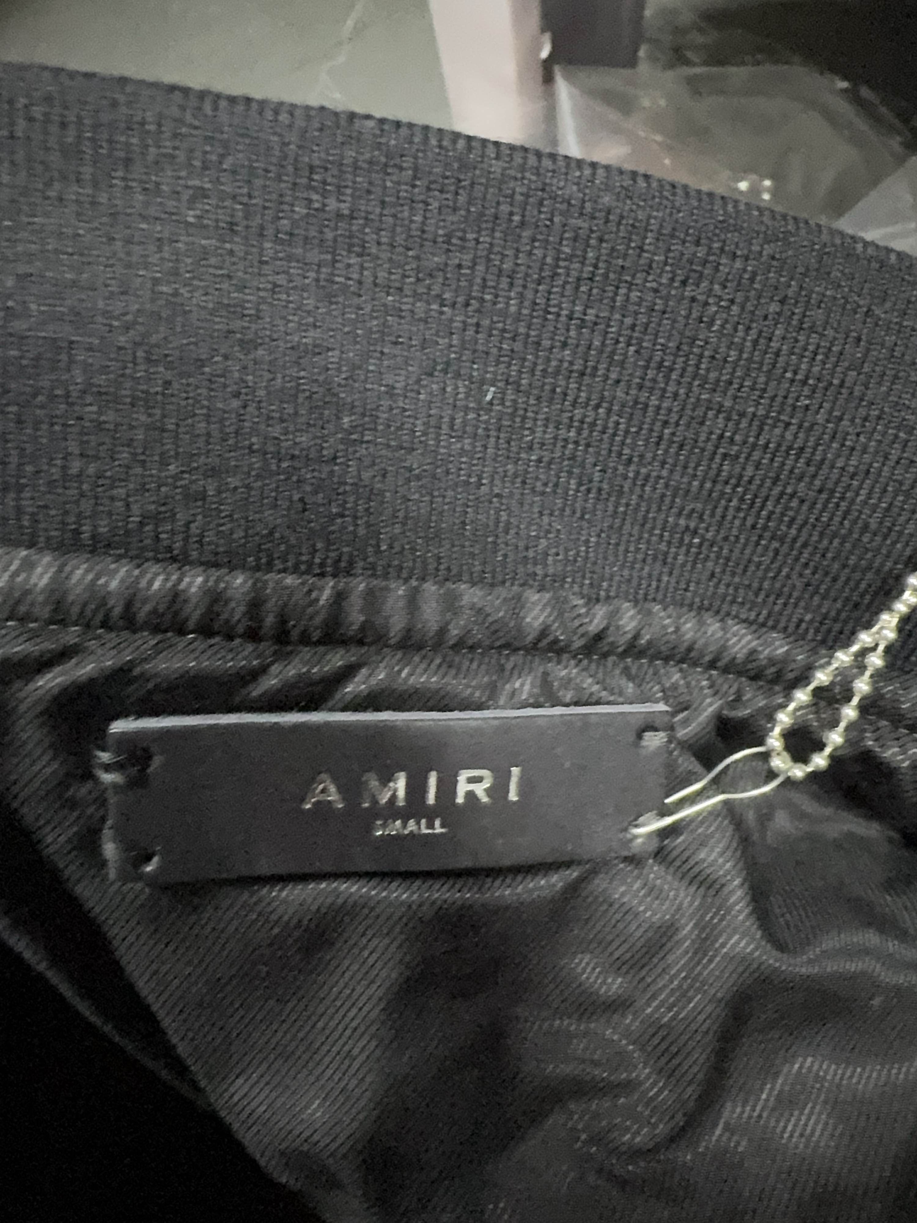 Amiri AMIRI Crinkle Nylon Bomber Jacket Size S Size US S / EU 44-46 / 1 - 3 Thumbnail