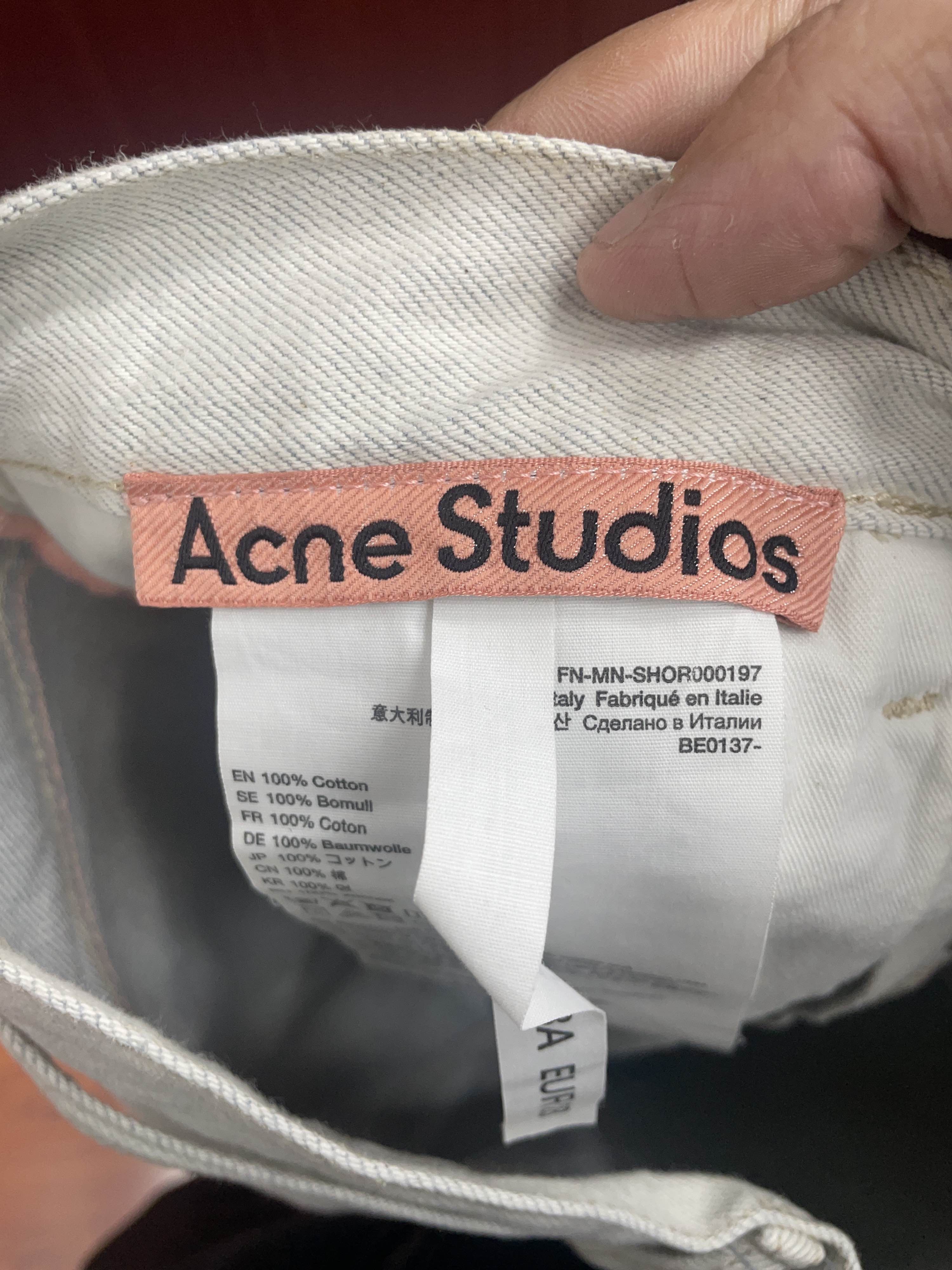 Acne Studios Acne Studios Cotton Shorts Size 28 Size US 28 / EU 44 - 3 Thumbnail
