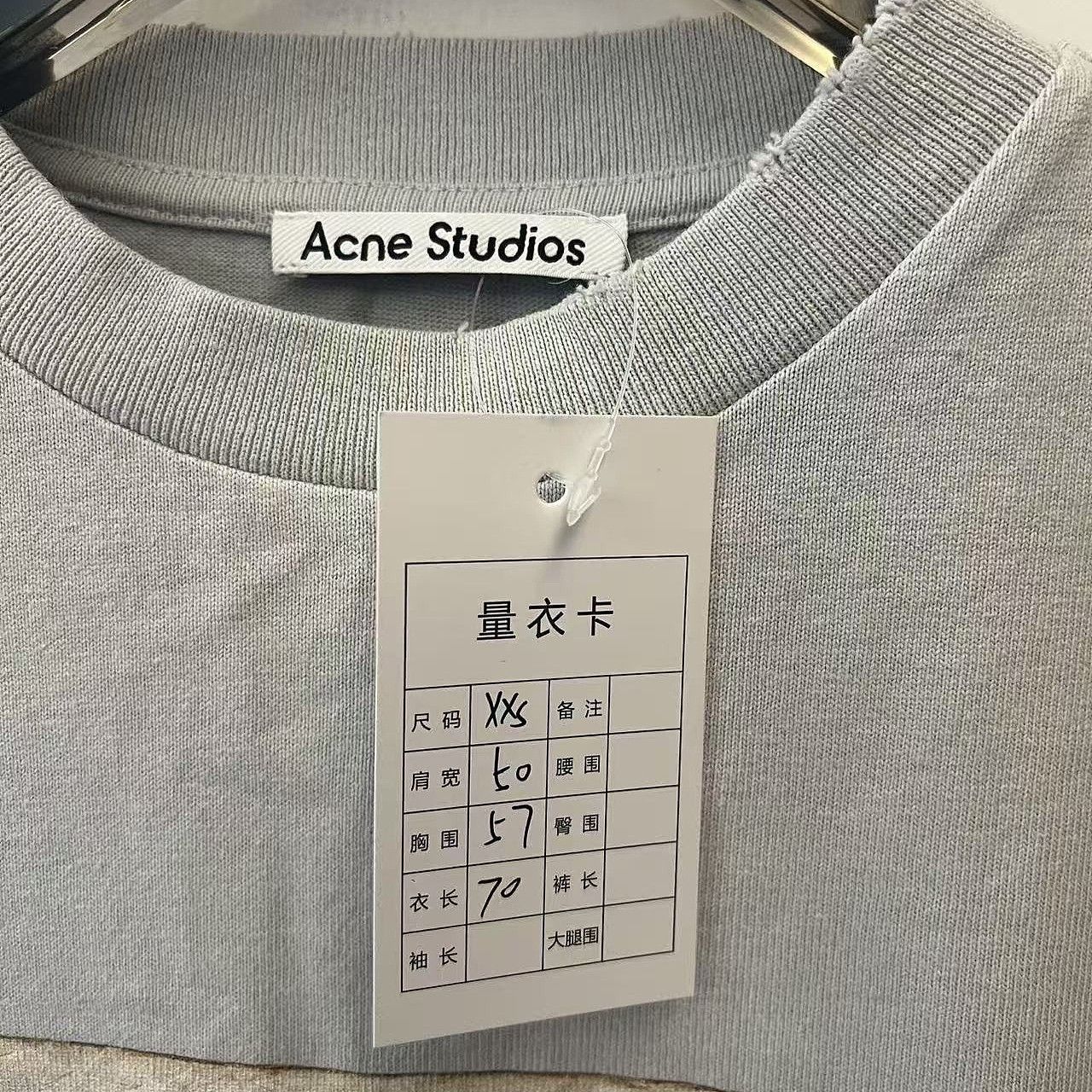 Acne Studios Acne Studios Logo Print Layered Long Sleeve T-Shirt XXS Size US XXS / EU 40 - 5 Thumbnail