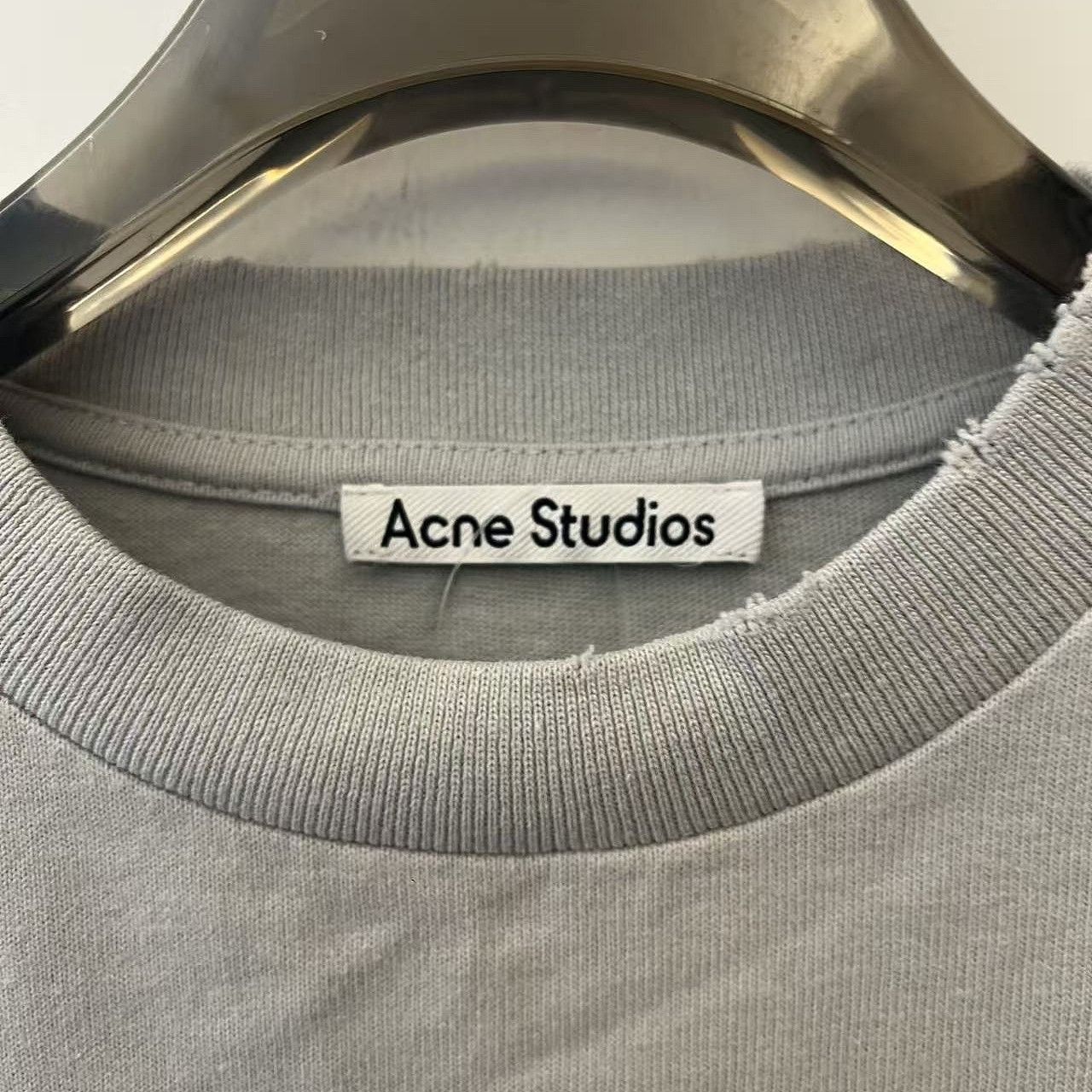 Acne Studios Acne Studios Logo Print Layered Long Sleeve T-Shirt XXS Size US XXS / EU 40 - 3 Thumbnail