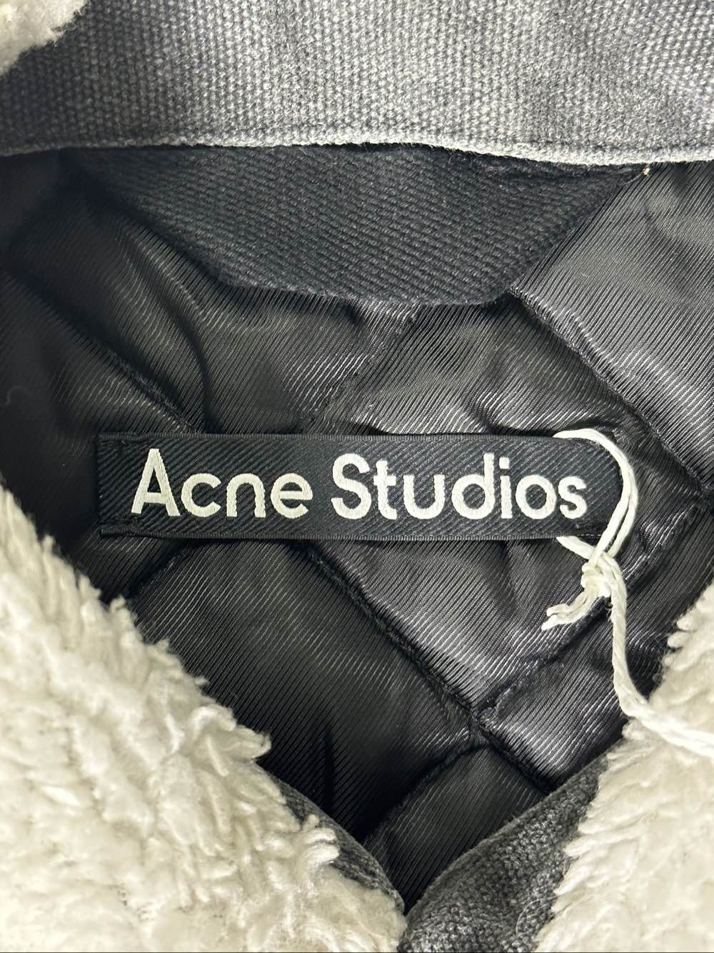 Acne Studios Acne Studios Shearling Collar Denim Jacket Size S Size US S / EU 44-46 / 1 - 3 Thumbnail