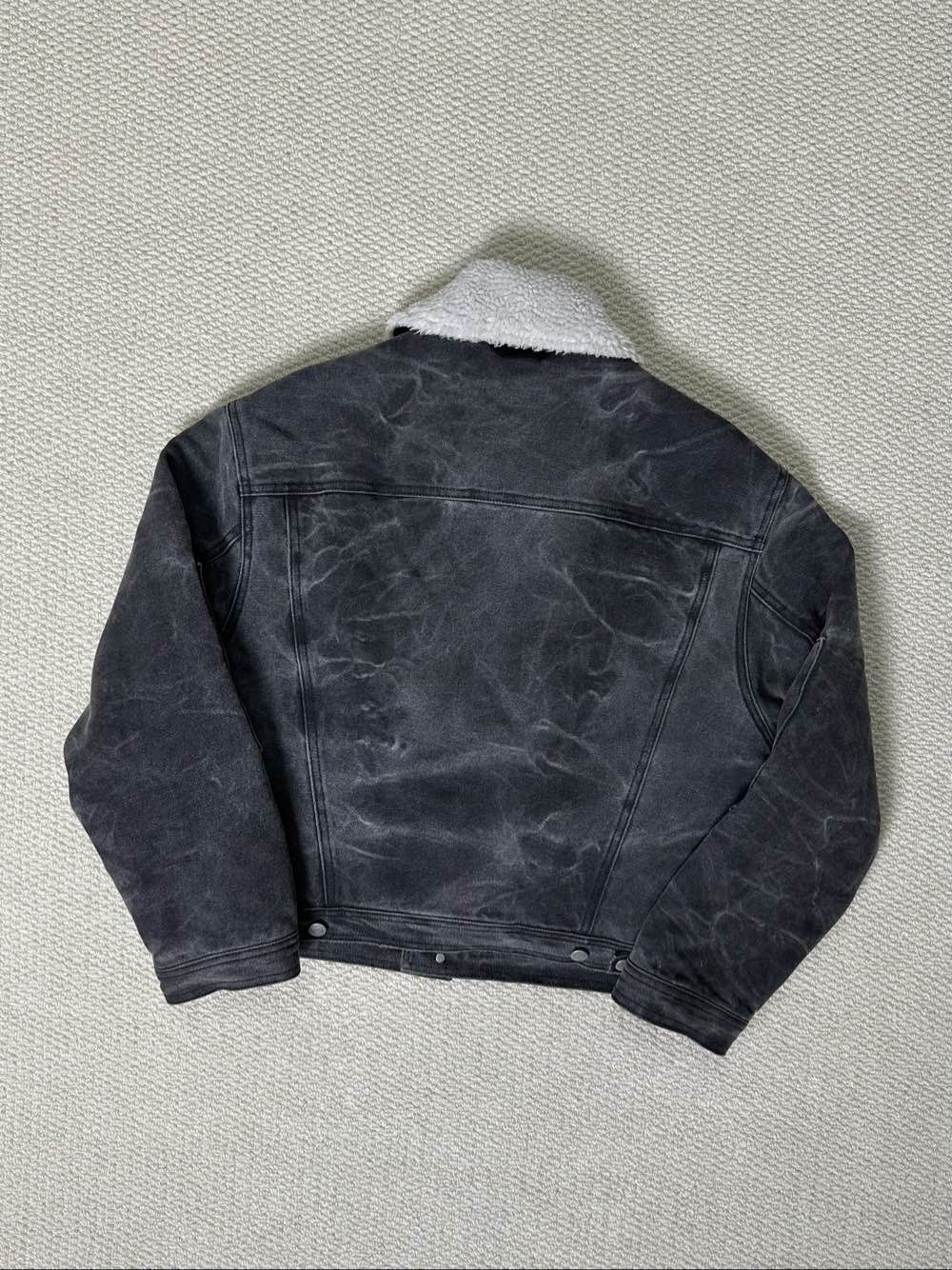 Acne Studios Acne Studios Shearling Collar Denim Jacket Size S Size US S / EU 44-46 / 1 - 2 Thumbnail