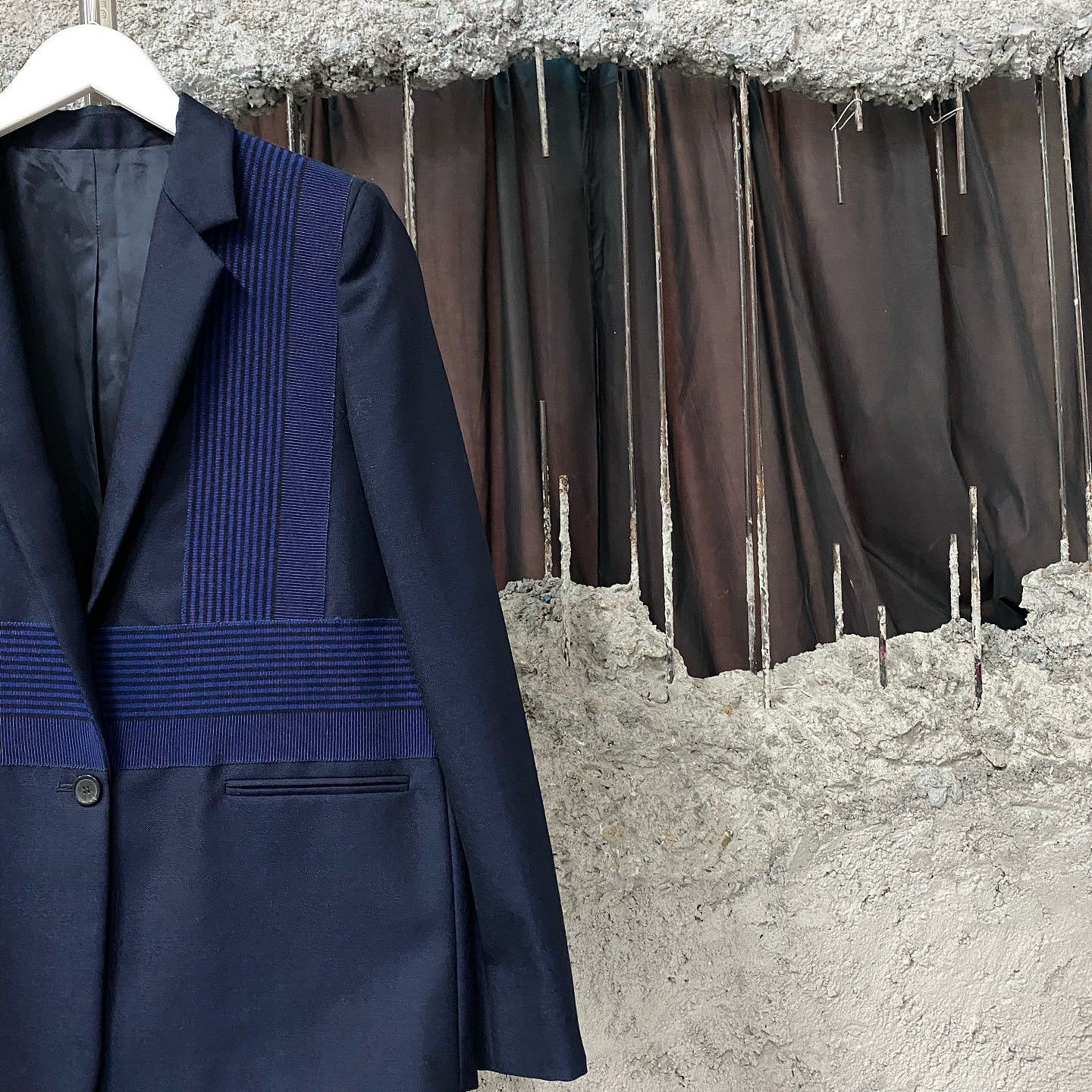 Acne Studios Acne Studios Striped Panel Blazer Size 34R Size 34R - 6 Thumbnail