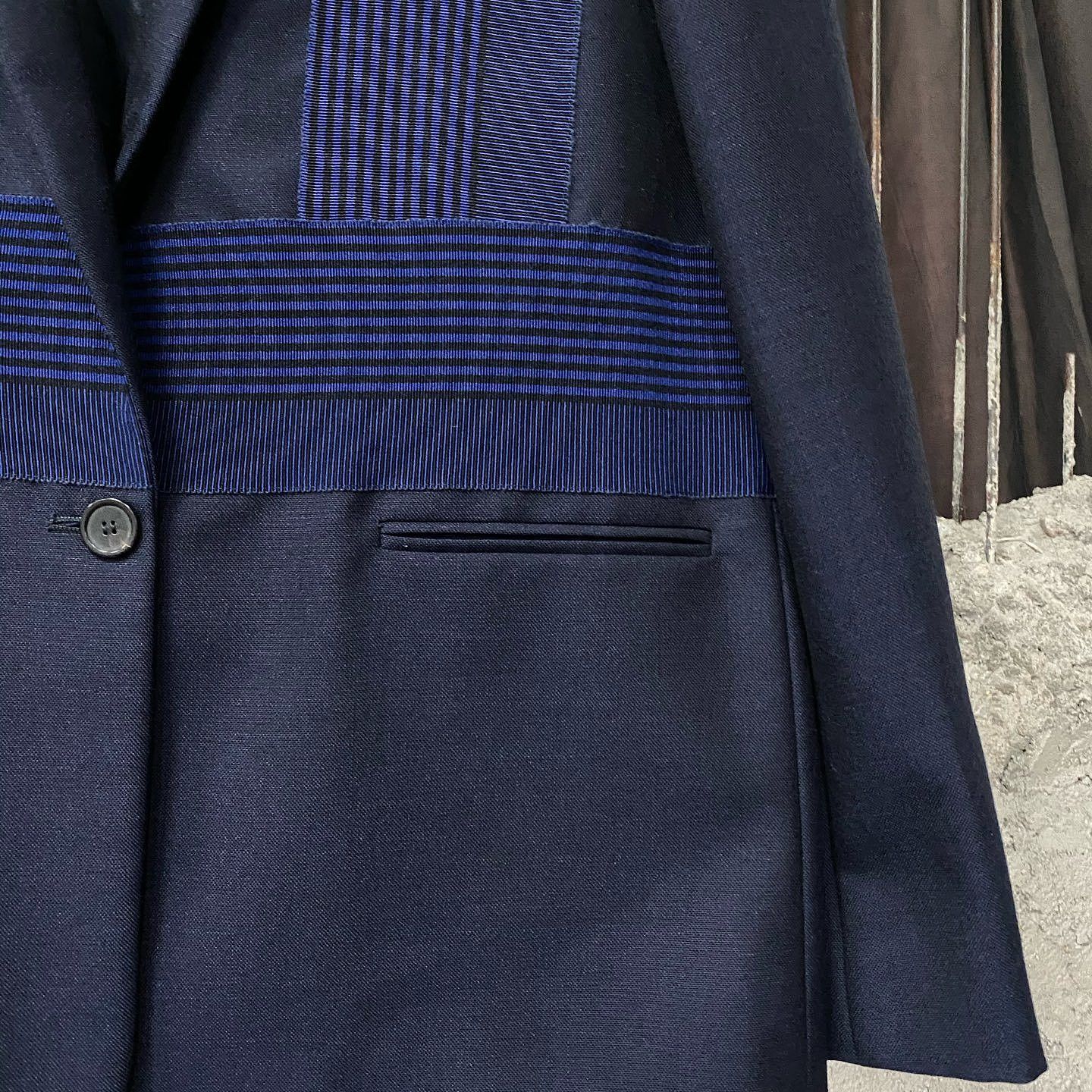 Acne Studios Acne Studios Striped Panel Blazer Size 34R Size 34R - 7 Thumbnail