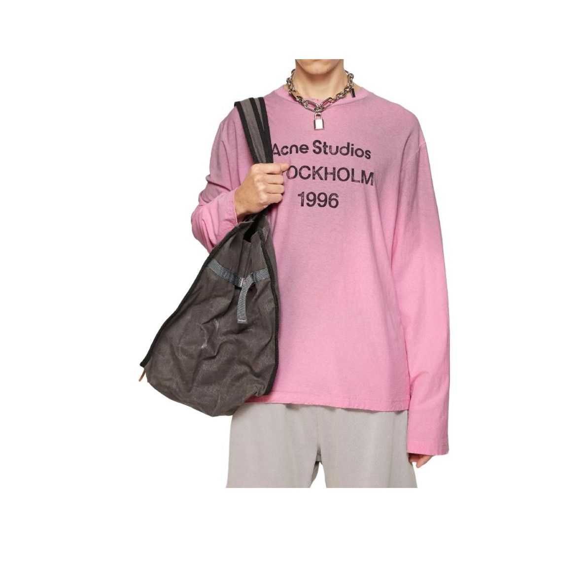 Acne Studios Acne Studios Stockholm 1996 Long Sleeve T-Shirt XS Size US XS / EU 42 / 0 - 7 Thumbnail