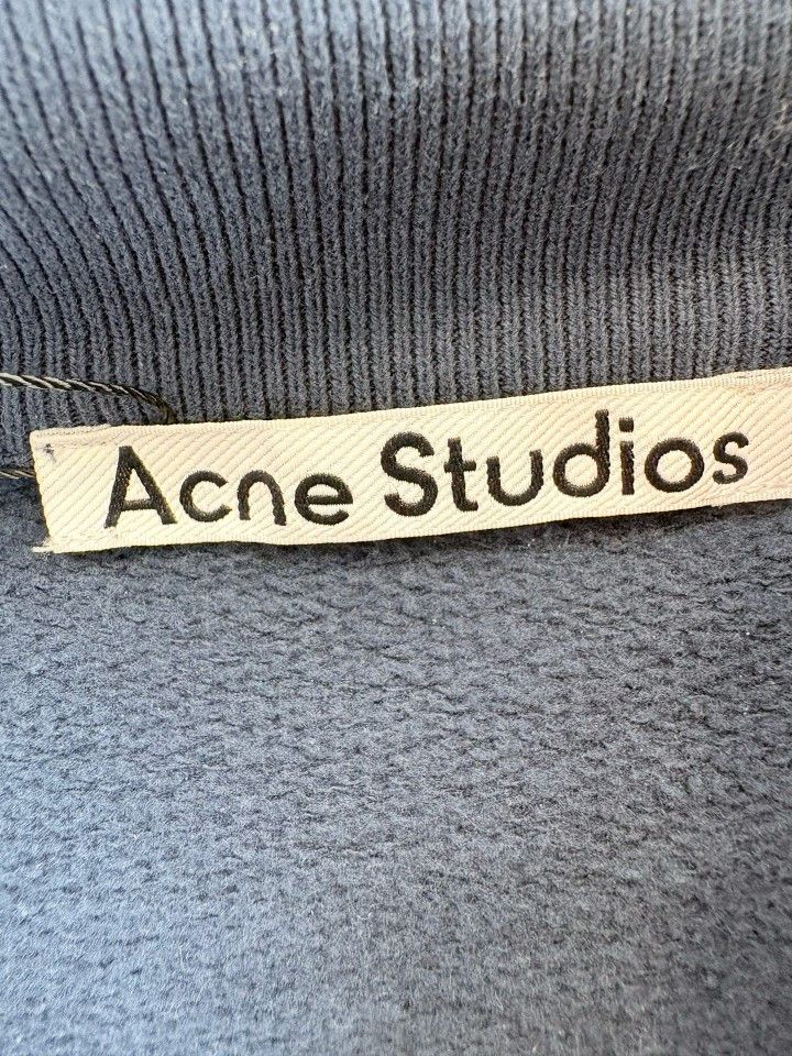 Acne Studios Acne Studios Logo Zip-Up Sweatshirt Size XL Size US XL / EU 56 / 4 - 3 Thumbnail