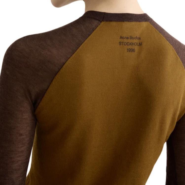 Acne Studios Acne Studios Colorblock Raglan Long Sleeve Tee Size M Size M / US 6-8 / IT 42-44 - 12 Thumbnail